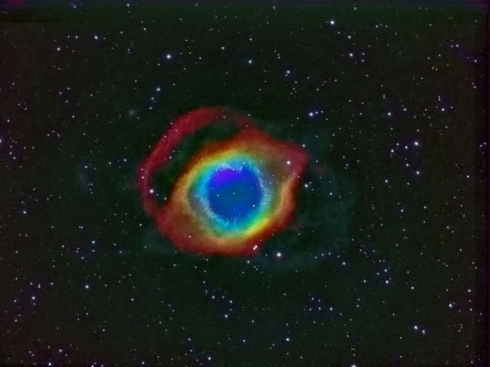 Helix Nebula. Туманность Улитка