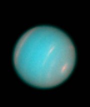 Нептун. Фотография сделана с помощью телескопа Хаббл